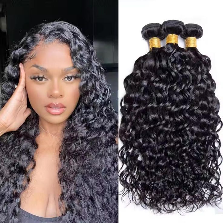 Waterwave Bundles - 100% virgin human hair