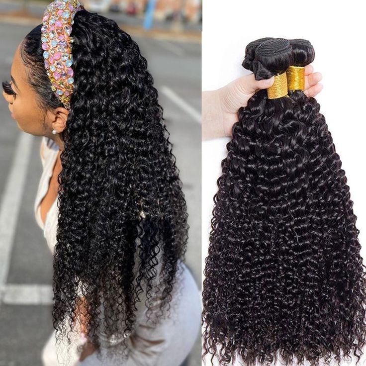 Kinky Curly Bundles - 100% Unprocessed Virgin Human Hair
