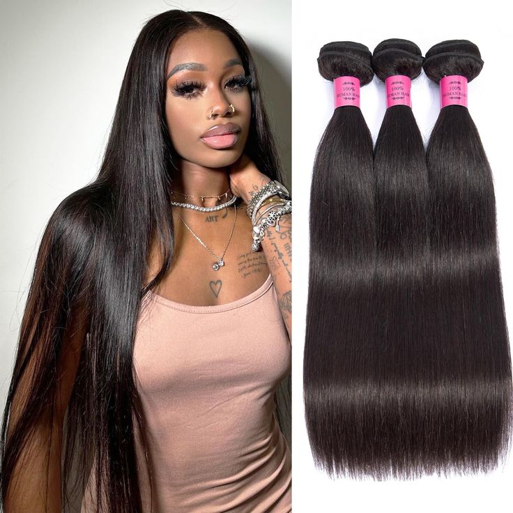 12A Virgin Straight Human Hair Bundles