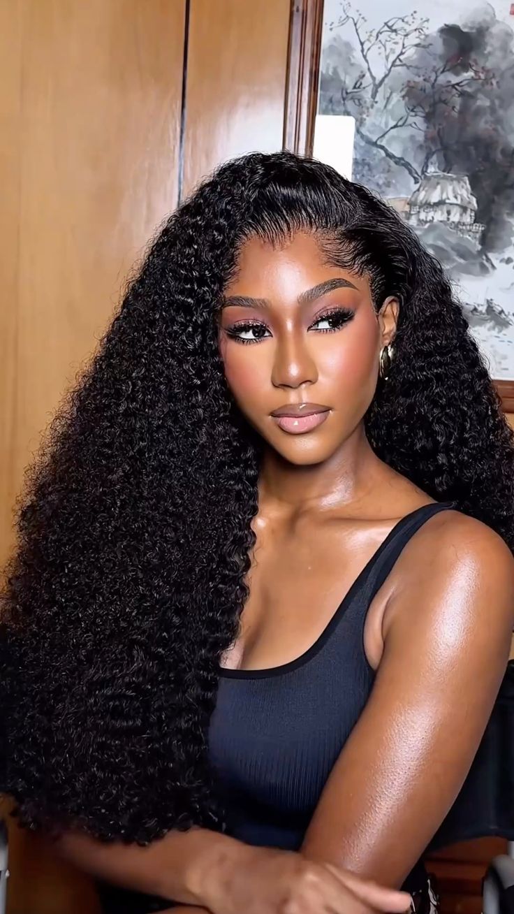Italian Curls Wig 13x4 Glueless 360 Human Hair Lace Frontal Wig for Black Women